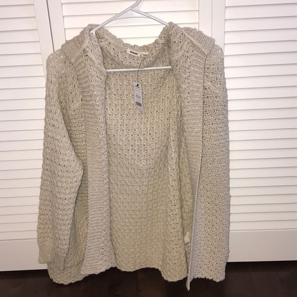 cardigan Garage Beige hooded NWT Garage hooded NWT kiuTOPXZ